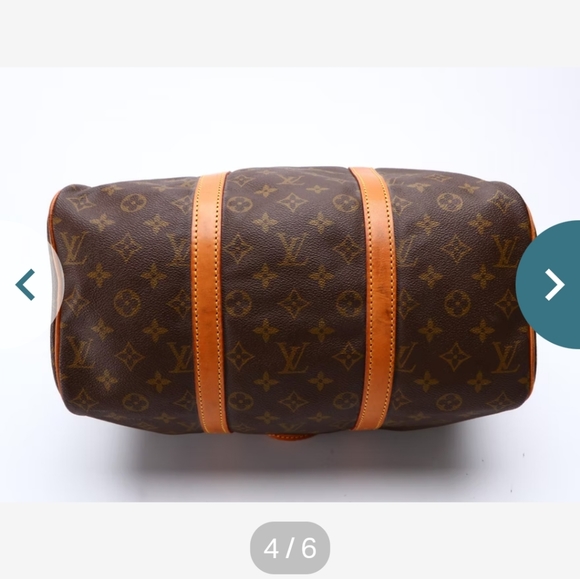 Authentic Louis Vuitton Sac Souple 35 Boston Bag - Picture 4 of 13